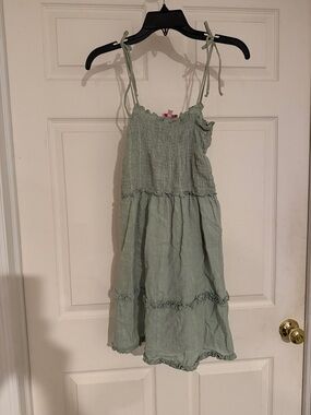Sea Green Tiered Sundress